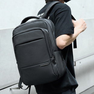 笔记本双肩包男款电脑背包商务出差大容量包出差通勤书包