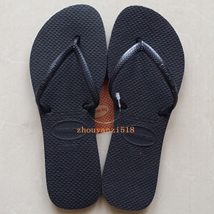 帆布短夾 巴西哈瓦那havaianas FLAT女士短帶純色防滑夾腳沙灘人字拖 正品 帆布皮夾