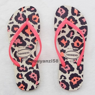 wants好物古馳是正品 巴西Havaianas 哈瓦那人字拖SLIM ANIMALS女士腰身動物花紋 正品 valentino是奢侈品