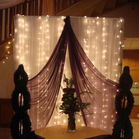 小led彩灯闪灯串灯主播背景窗帘装饰卧室圣诞