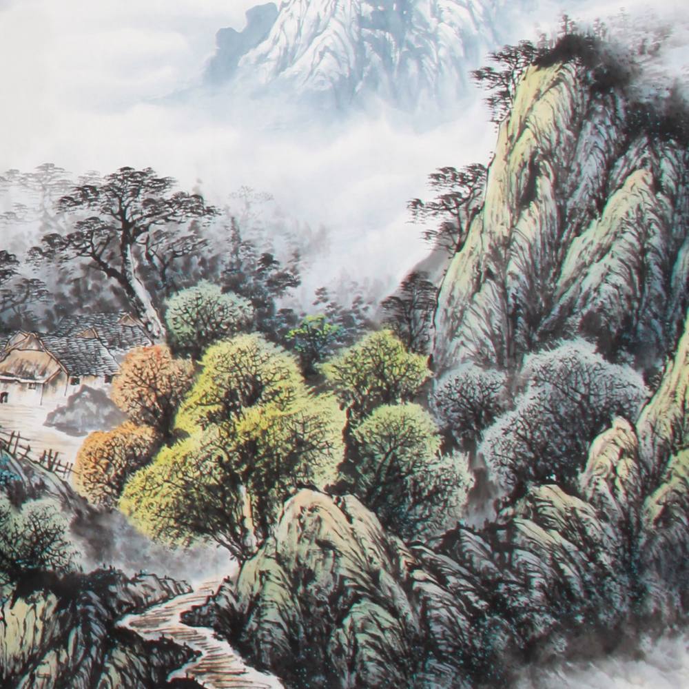 曾刚《精品山水系列小八尺》省美协