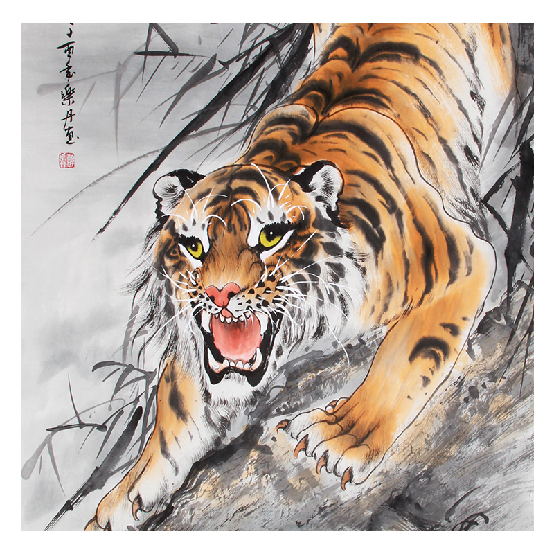 谭乐丹《精品虎系列 威震九州》中美协