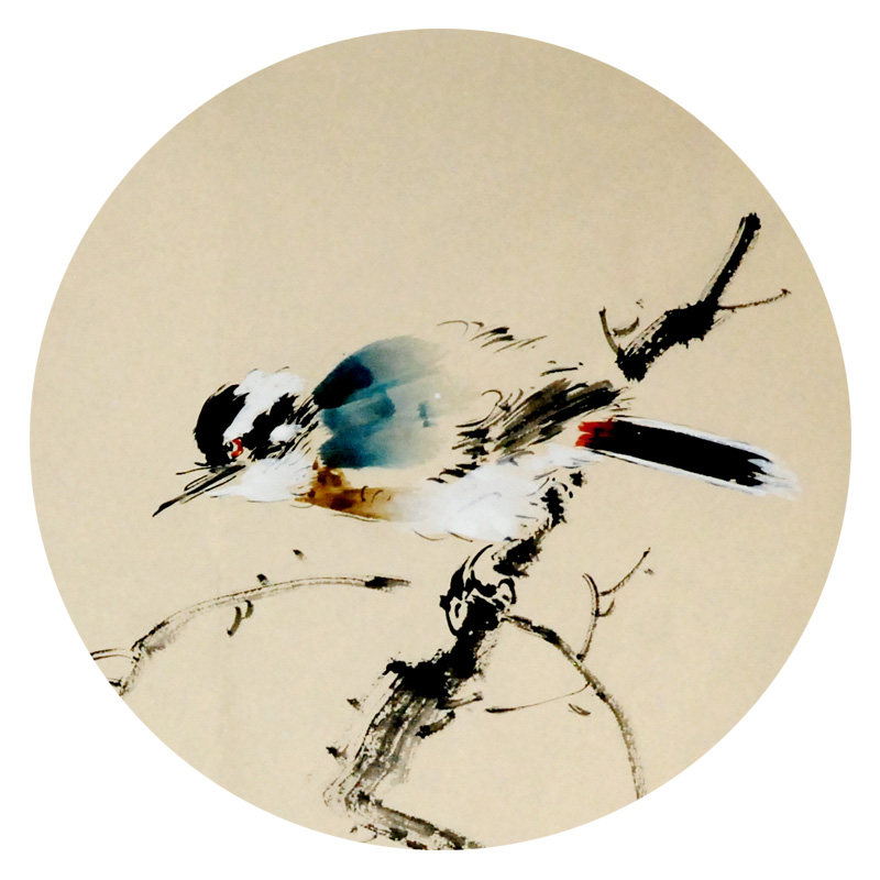 李大庆《花鸟小品》五