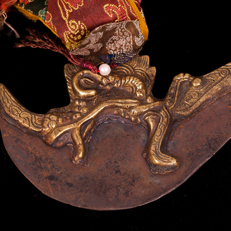 【仲济禅寺】马首金刚钺刀法器 佛力加持