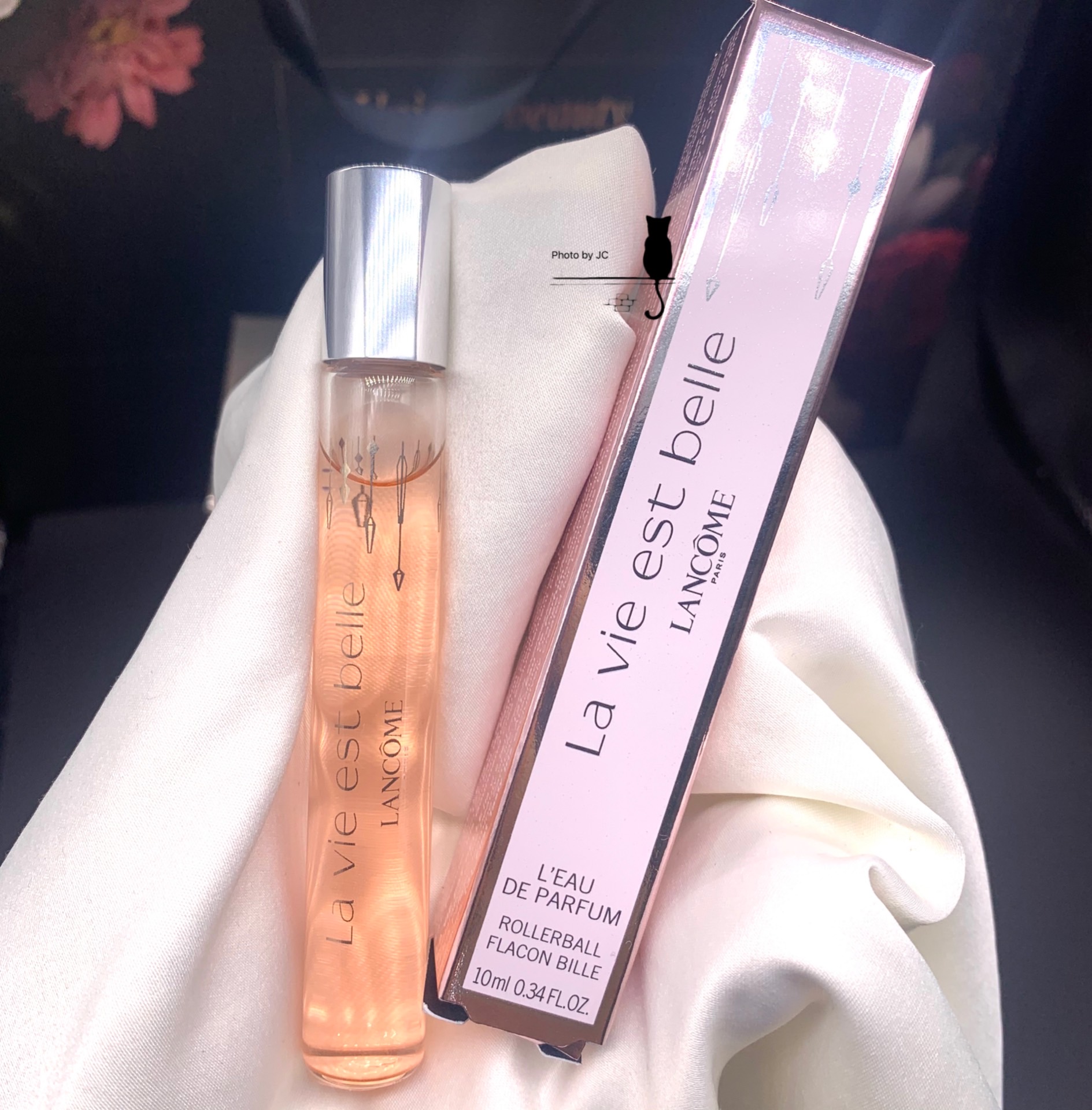 美版现货 兰蔻lancome美丽人生女士香水滚珠q香小样 花香调 10ml