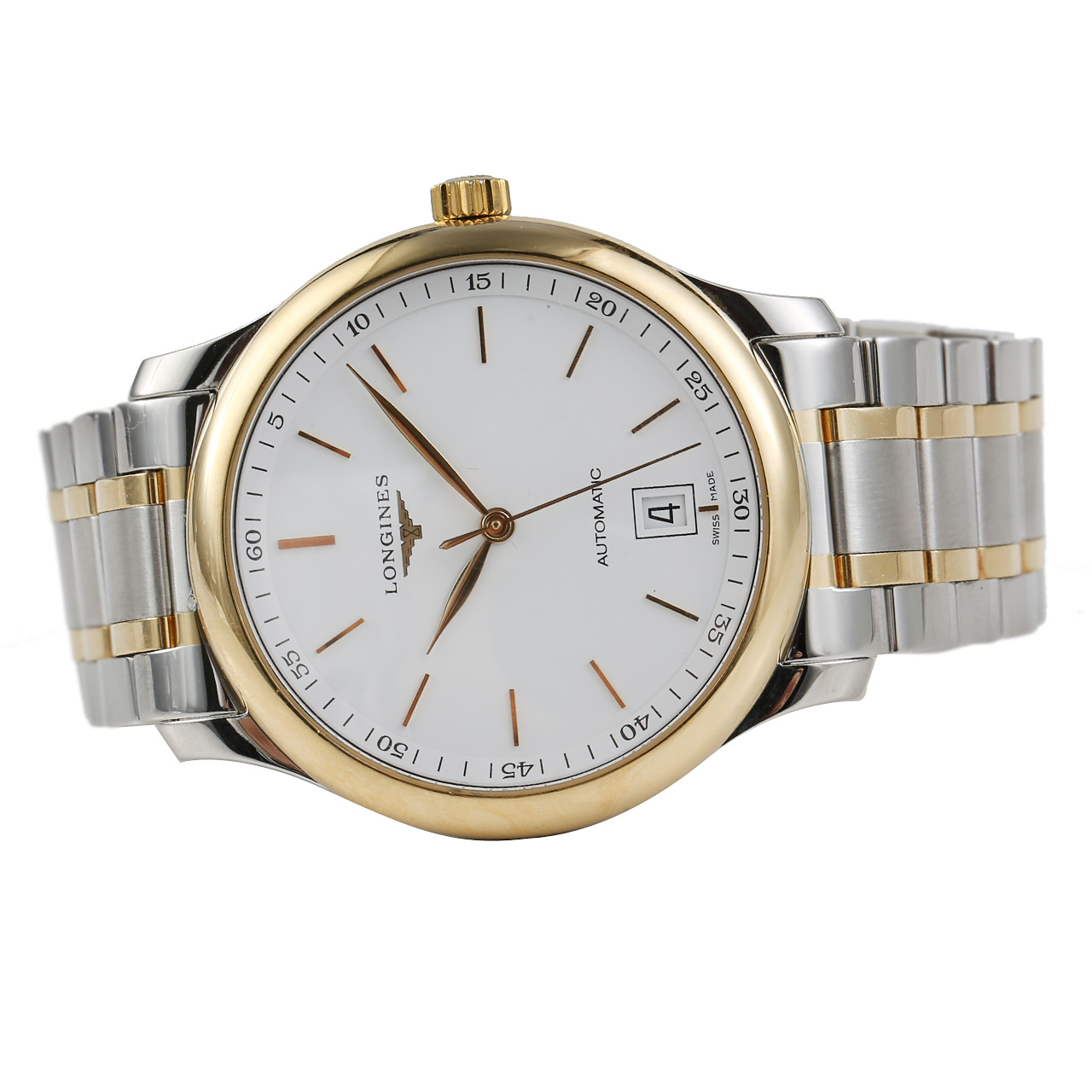 5新]浪琴 制表传统系列 l2.628.5.12.7自动机械 男款