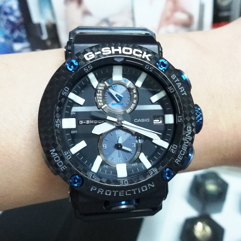 卡西欧航空表男gshockgwrb10001a11a太阳能电波蓝牙防水腕表