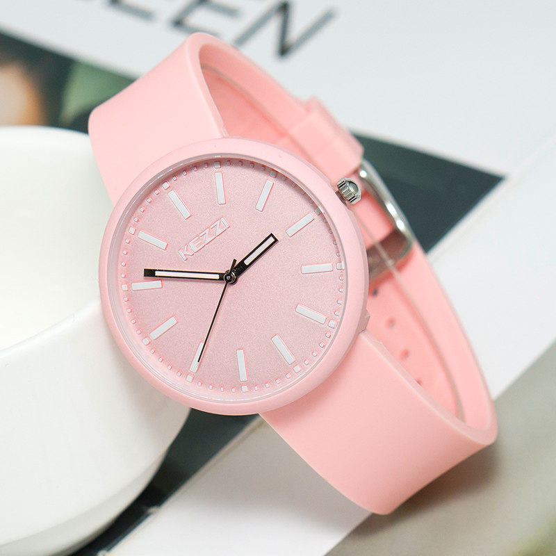 手表女学生夜光糖果色