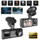 3-Lens Car DVR Dash Cam Recorder WiFi 24h Parking Monitor