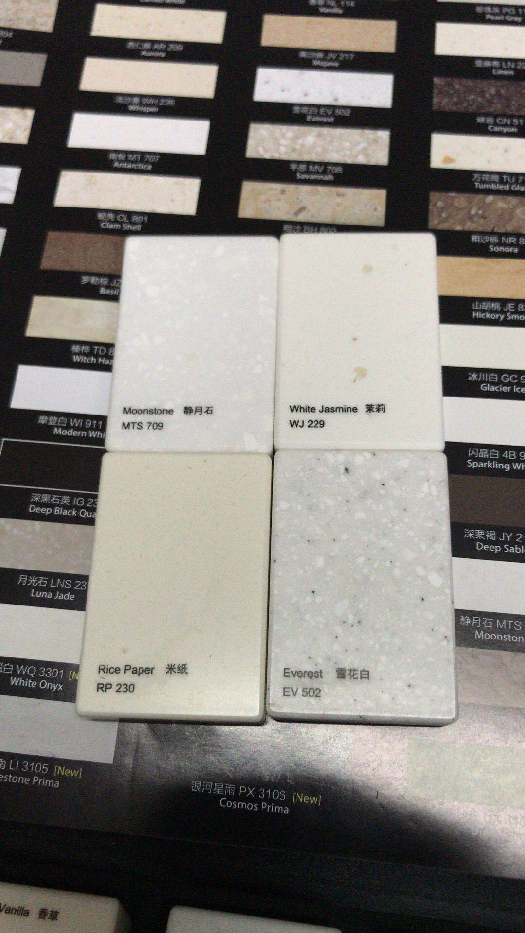 进口美国杜邦可丽耐纯亚克力人造大理石台面定制异型加工价直销