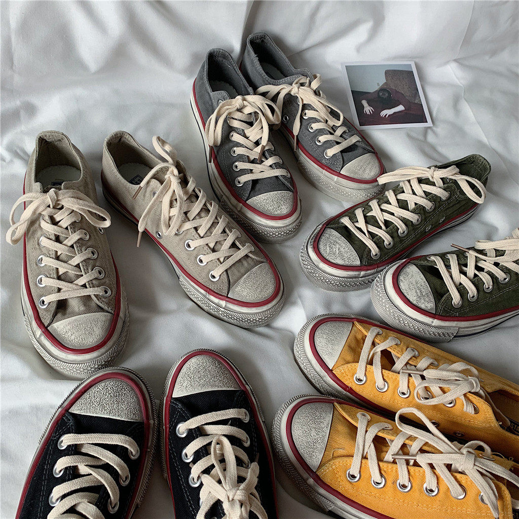 小脏鞋女 韩国 做旧 百搭