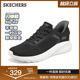 Skechers斯凯奇闪穿鞋2025新款夏季男鞋一脚蹬舒适健步运动休闲鞋