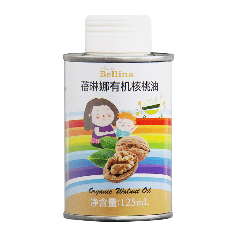 蓓琳娜有機核桃油鐵罐裝125mL孕婦寶寶嬰幼兒食用油營養補充DHA在類目 糧油米麪/南北乾貨/調味品, 食用油/調味油, 核桃油中 - 來自Buy2taobao.com提供專業的淘寶代購服務