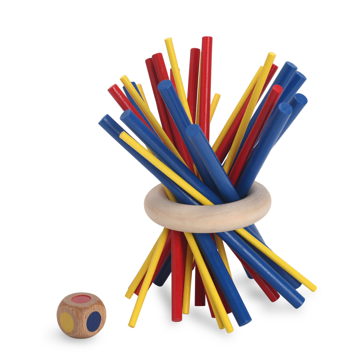   小猪搭木棍游戏棒