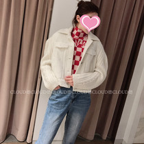 克劳德REVAN 秋冬  2299 针织袖子拼接毛呢外套 S70105020