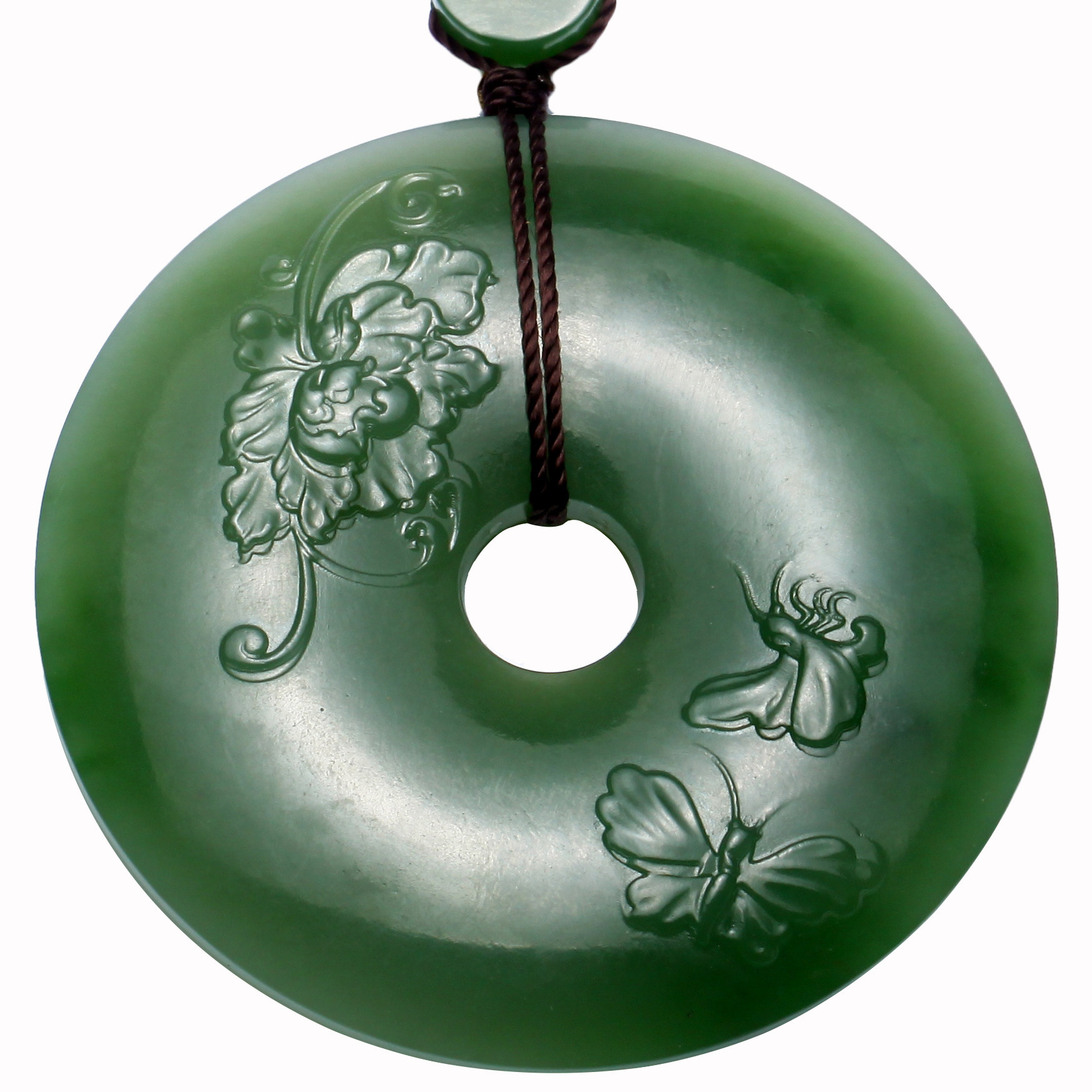 【佩戴系列】【平安扣】河南省玉石雕刻大师张国军和田玉35.08g