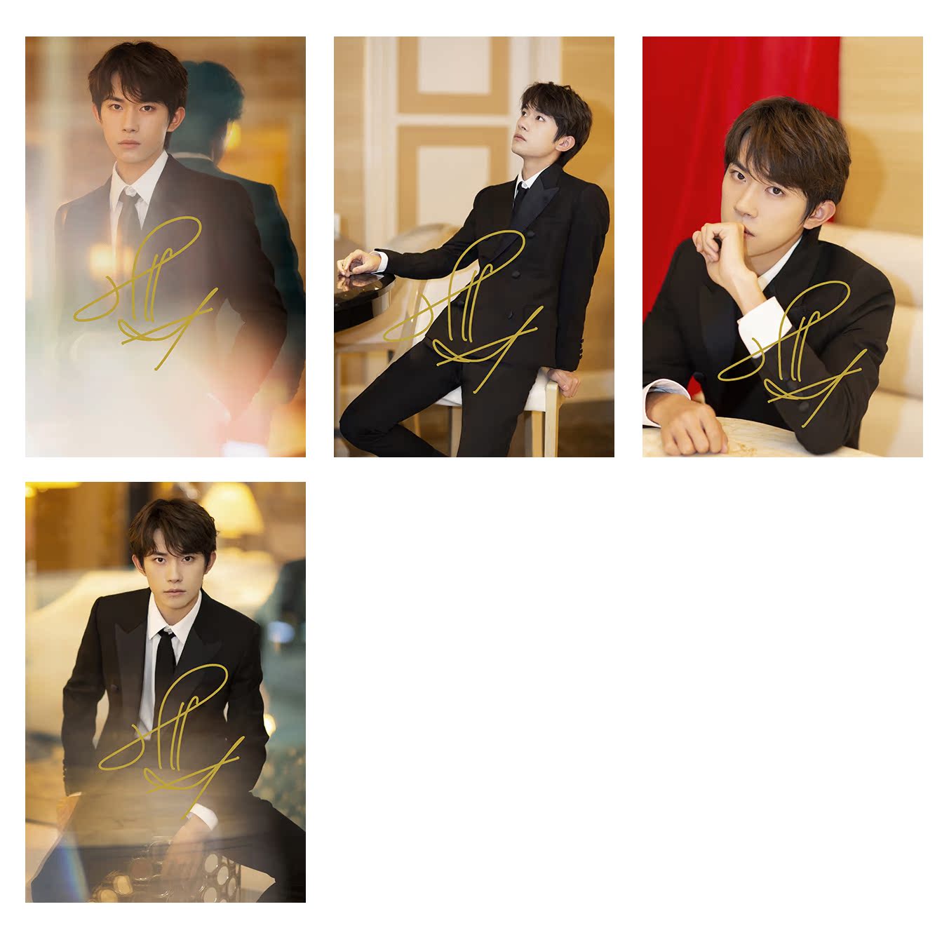 一折易烊千玺签名照_tfboys易烊千玺签名照亲笔签名澳门国际影展签名