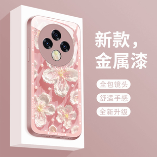 浮雕油画适用oppoa3pro手机壳新款液态玻璃OPPOA3PRO保护套全包女款0pp0a3por潮牌防摔PJY110直边个性创意