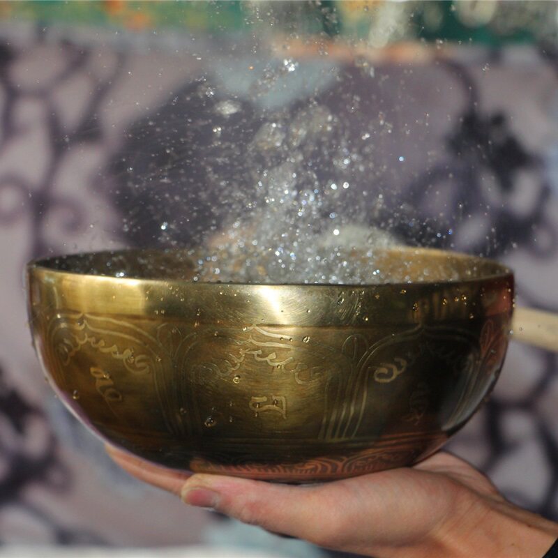 省5元 促销法器尼泊尔手工纯铜佛音碗理音疗钵西藏颂钵盂瑜伽钵高档