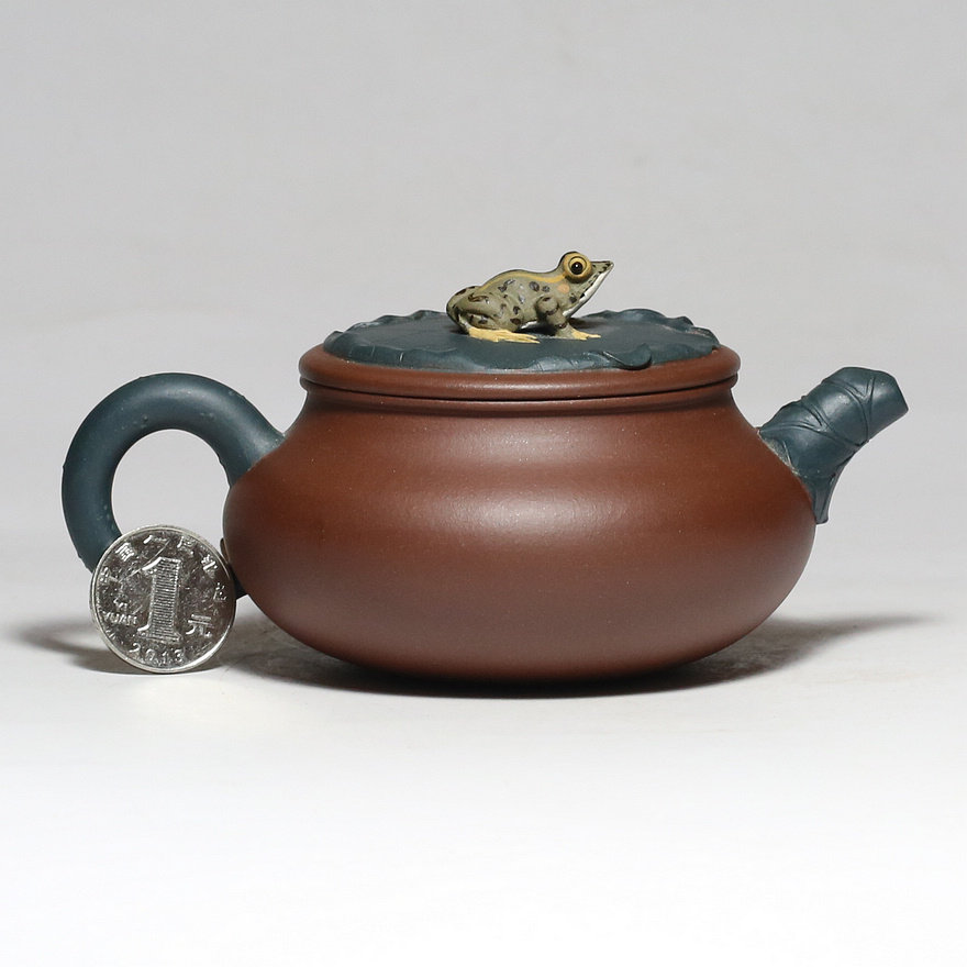 花器高手 吴建芳 《青蛙莲子》