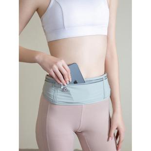 女士运动手机包跑步袋运动腰包女跑步户外装备防水轻薄隐形收纳健