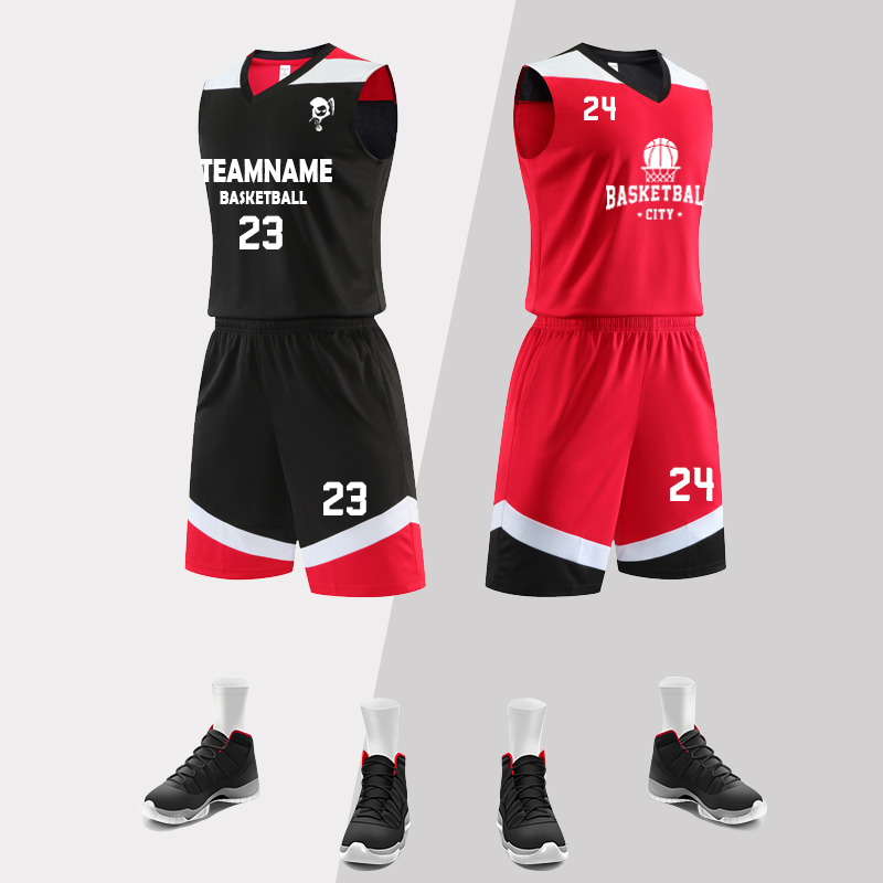 篮球服套装男个性定制单位比赛队服学生球衣儿童运动训练队服订制