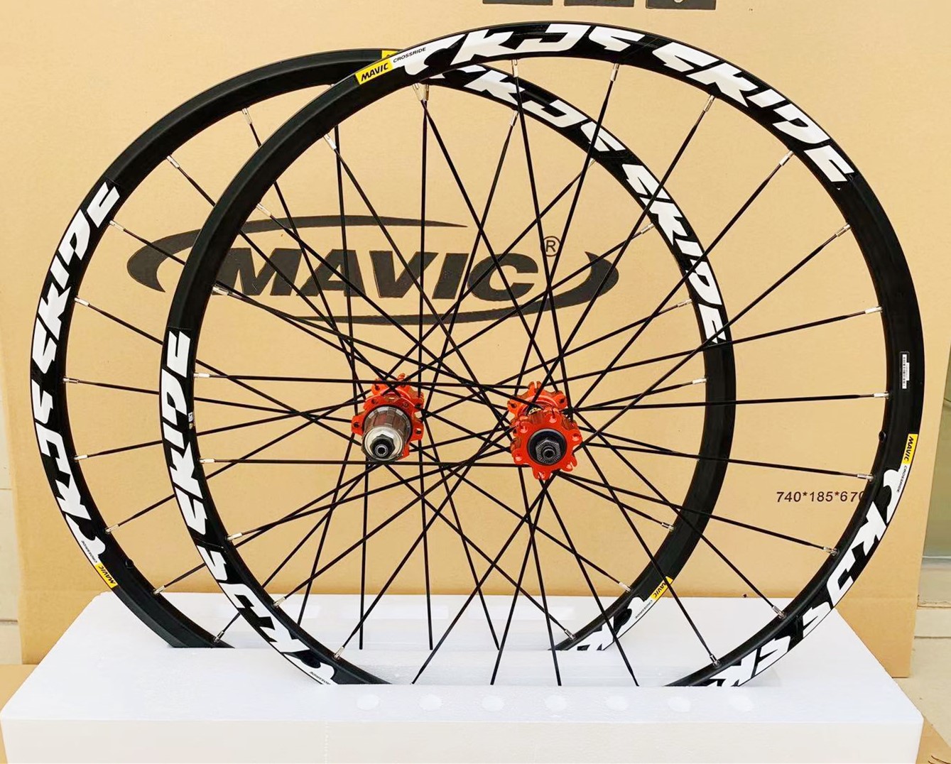 18款mavic马威克山地车轮组马维克cr轮组 26 27.