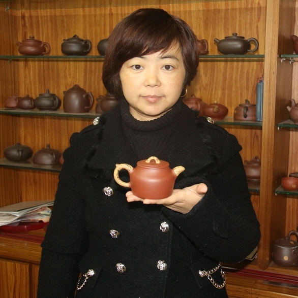 著名陶艺家 史美萍 飞鸿