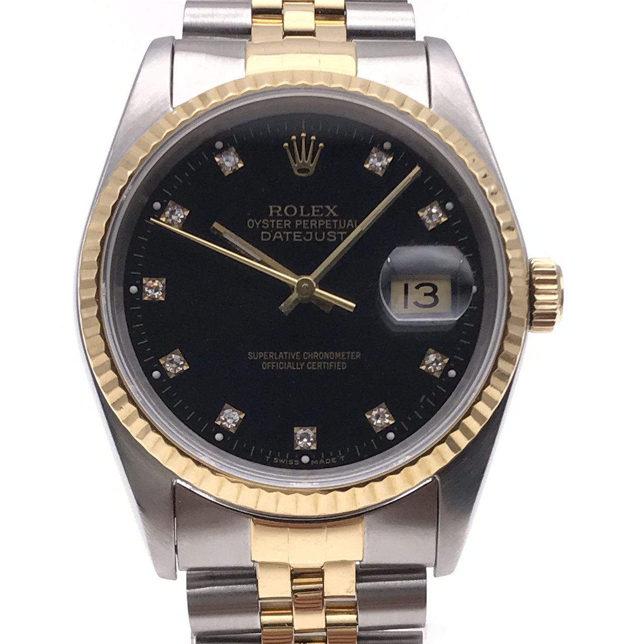 [9.0新]劳力士18k黄金精钢自动机械男表