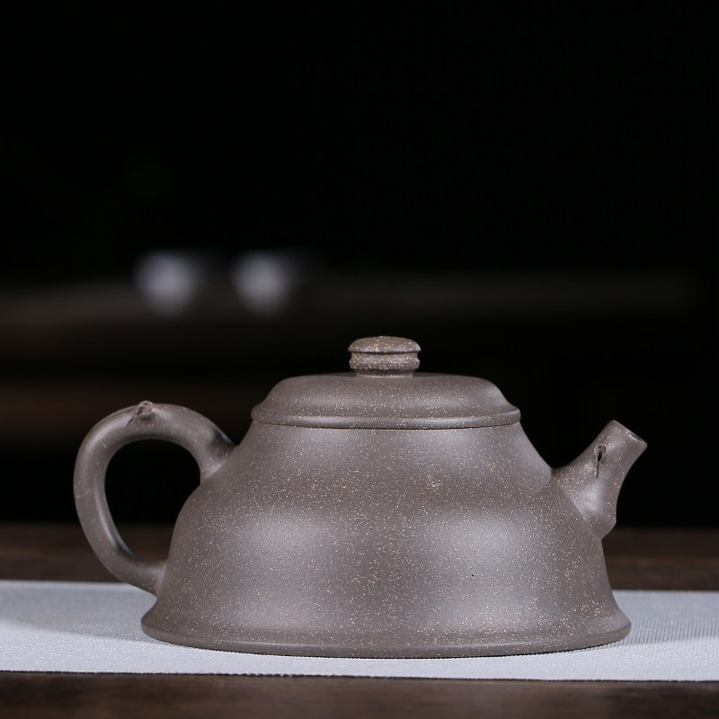 徐敏 高级工艺美术师 花货 青灰泥【思缘壶】 宜兴紫砂壶茶壶