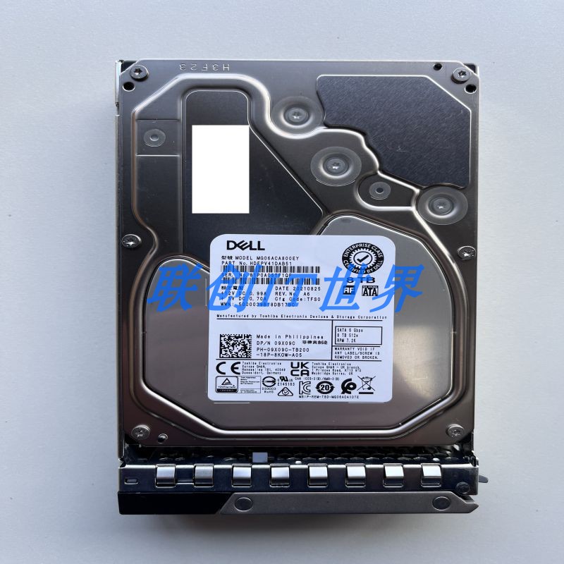 全新原装DELL 8T 7.2K SATA 3.5硬盘