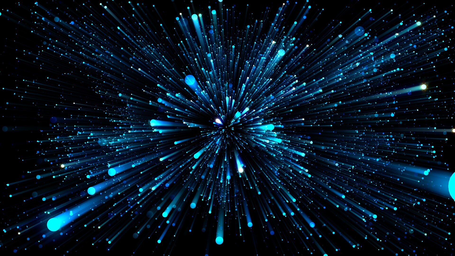 967led大屏幕高清视频素材3d动感酷炫粒子变幻vj舞台晚会动态背景