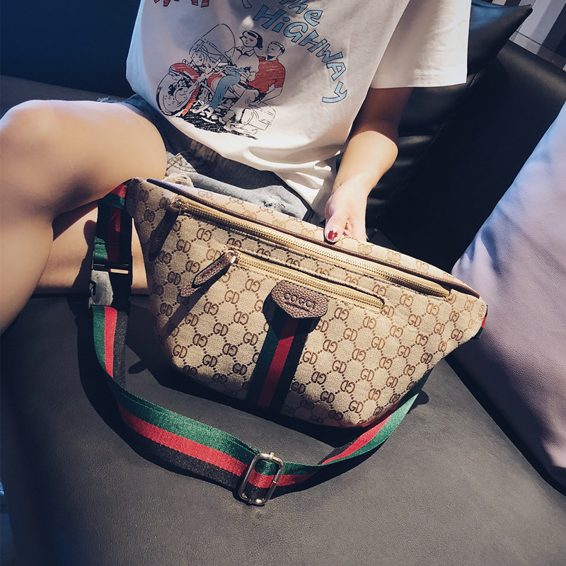 2018 Chest pack lady Bag canvas The single shoulder bag Inclined shoulder bag fashion Trend knapsack leisure time men and women Chest packin the Leather/Lady bags/Men's bag, Ms. bags category - from Buy2taobao.com to provide professional Taobao agent buy service
