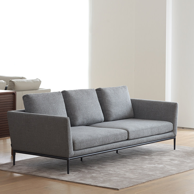 coconordic grace北欧极简设计奢华三人位沙发 高端现代布艺沙发