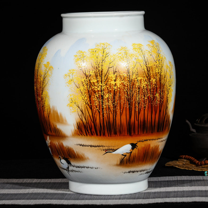 【直供】买瓷送礼 景德镇高级工艺美术师 秋韵