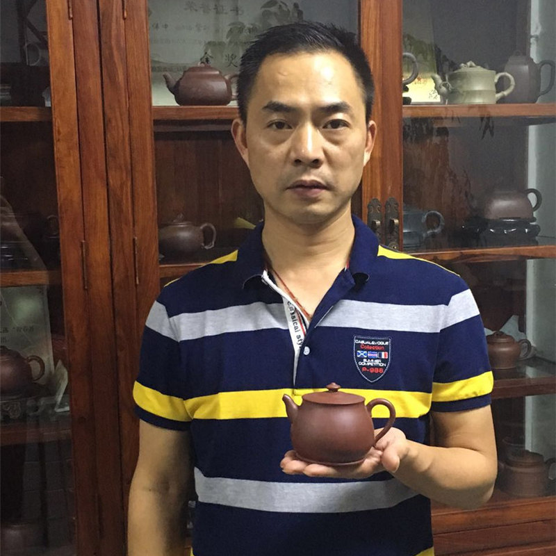 【直供】工艺美术师 仇伟中作品 珠圆壶 附证书 执壶照 包真品