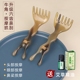 天然牦牛角经络梳头部头皮按摩头疗梳子眼部刮鼻梁神器刮淋巴拨筋