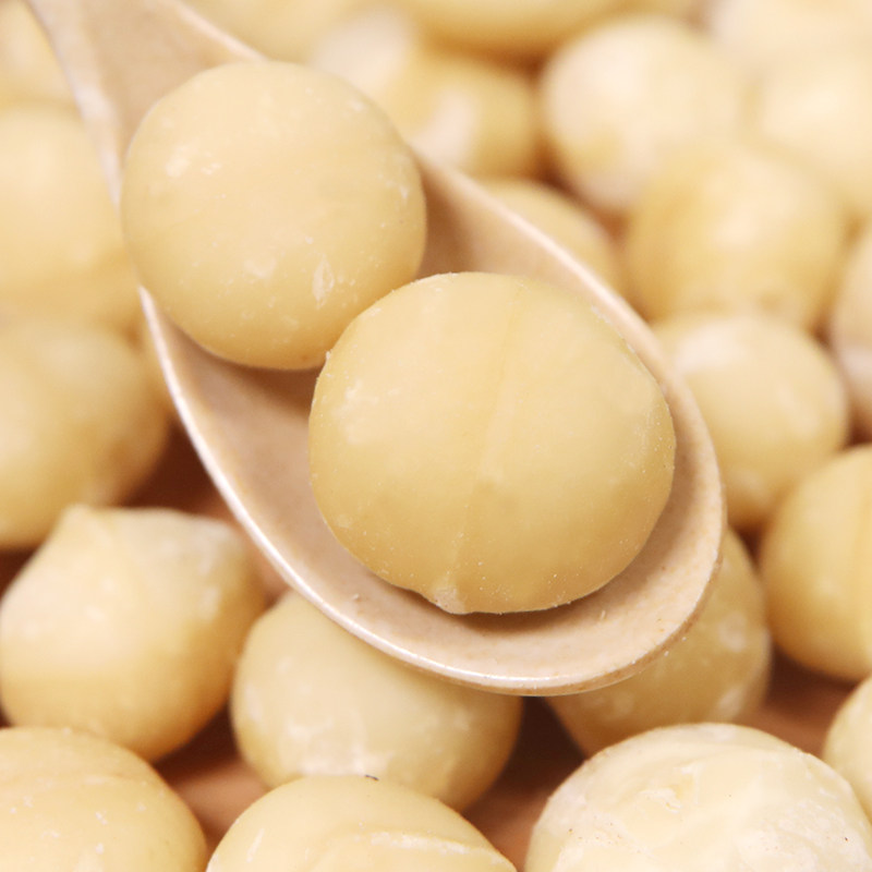 夏威夷果仁去壳夏果奶油盐焗熟坚果干果可可脆片烘焙