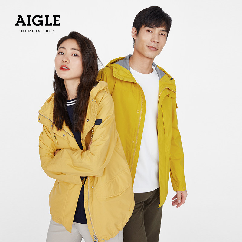 aigle艾高春夏loverain女gore-tex防风防雨透汽夹克休闲时尚外套