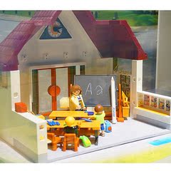 童送礼现货德国playmobil摩比世界儿童拼插启智玩具亲子积木乐高