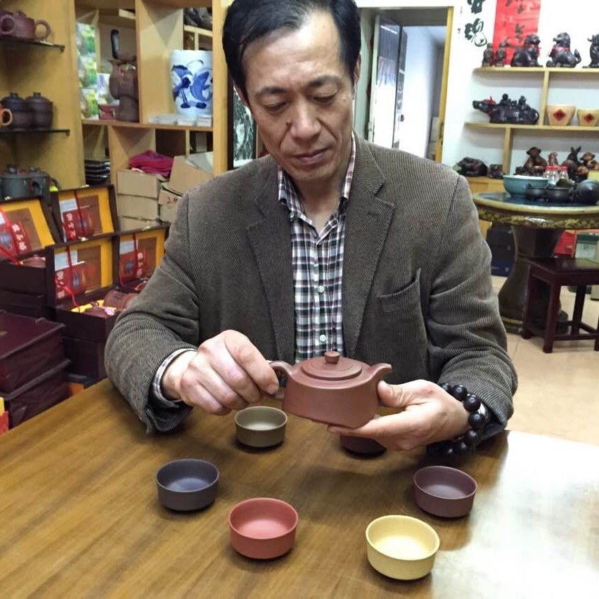 紫砂老艺人 蒋海华 【碧玉壶】 清水泥 270cc