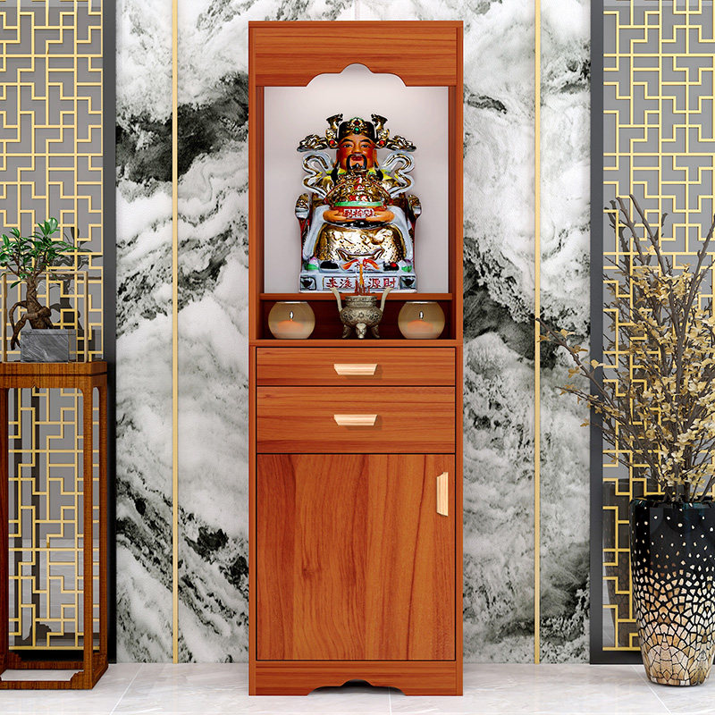财神爷佛龛供台家用神位柜子神龛简约小型观音佛台供奉桌立柜神台