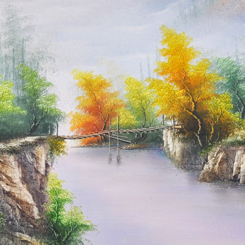 滕若霏《秋之韵》布面油彩