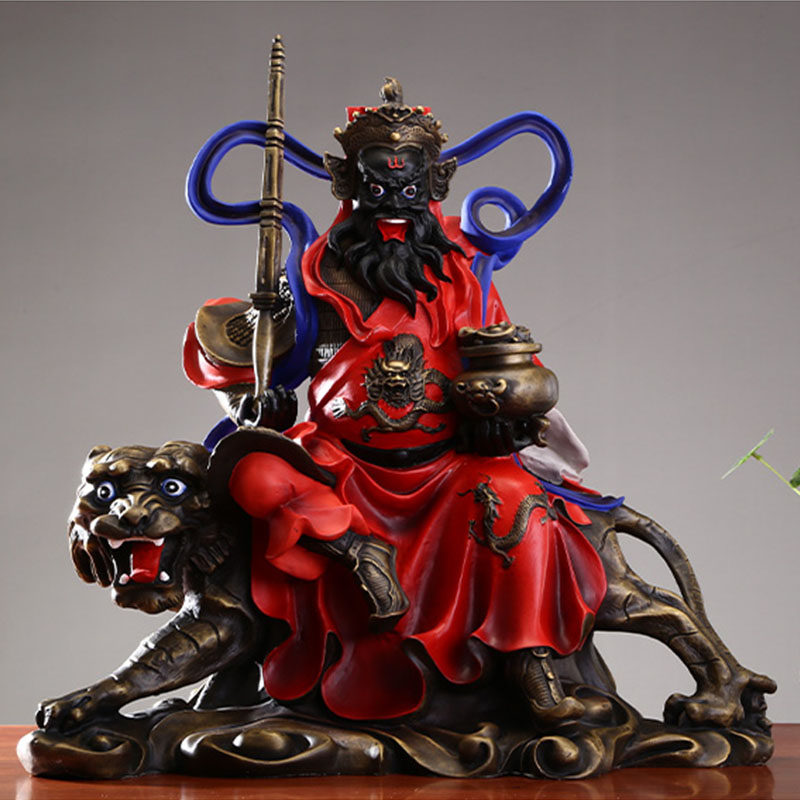 熙曼蒂旗舰店的优惠券大全—熙曼蒂 全铜彩绘武财神爷神像 家用赵公明