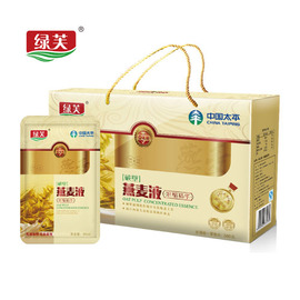 绿芙燕麦液燕麦饮品饮料85ml*16袋/箱