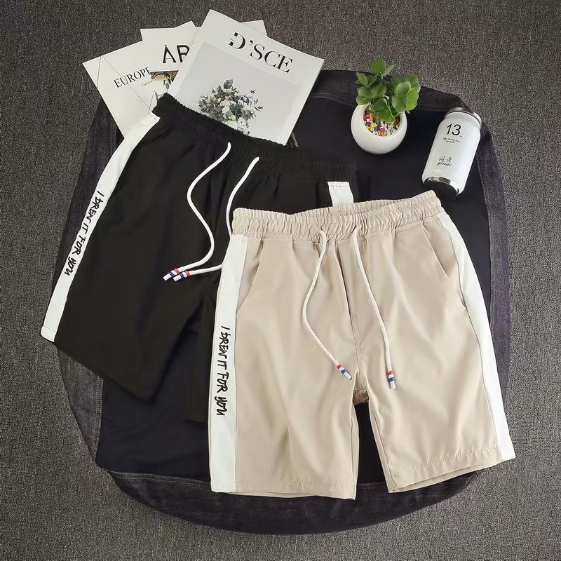 夏季短裤男士沙滩裤港风潮流中裤运动五分裤宽松ins超火的裤子男在类目 男装, 休闲裤中 - 来自Buy2taobao.com提供专业的淘宝代购服务