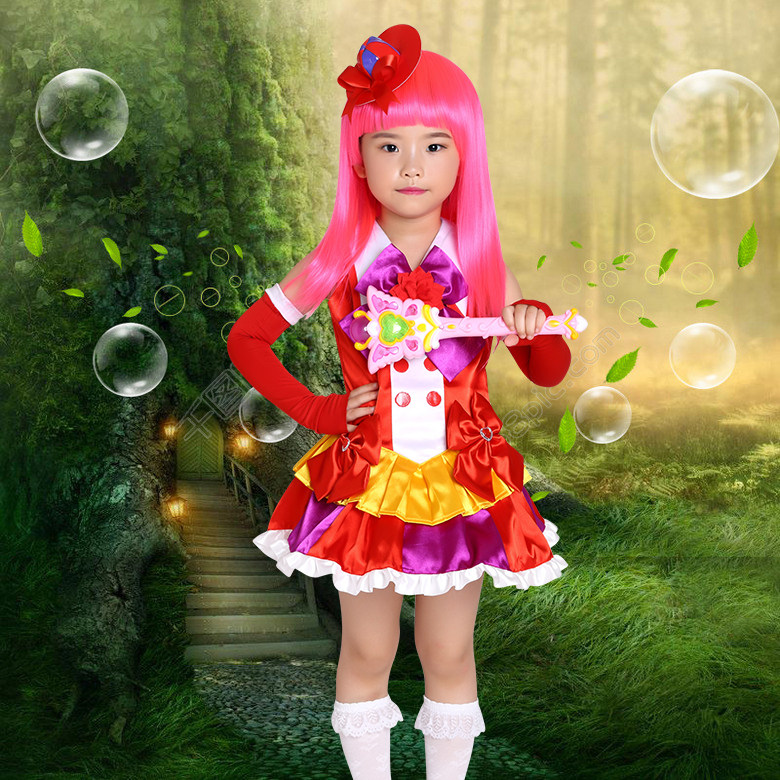 巴啦啦小魔仙衣服飞越彩灵堡施巧灵衣服套装巴拉拉儿童小魔仙服装
