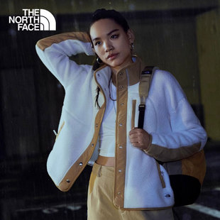 TheNorthFace北面抓绒上衣女23秋冬新款户外舒适保暖秋冬上新5AYL