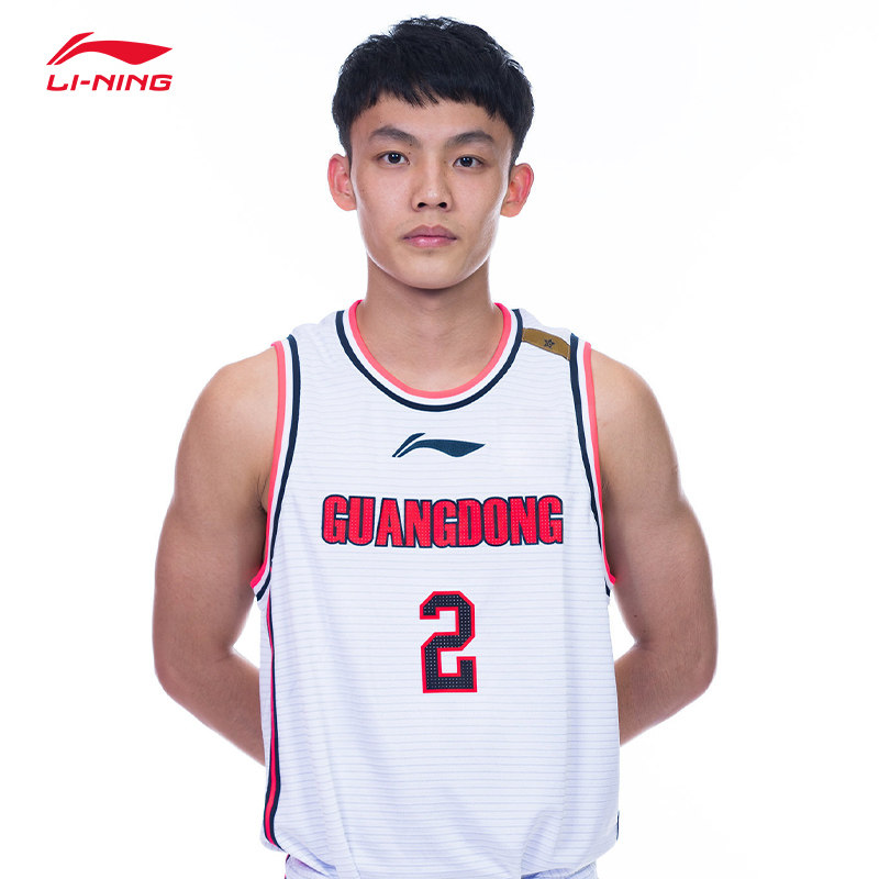 李宁cba广东宏远球衣徐杰球衣球迷版篮球服2021新赛季正版比赛服