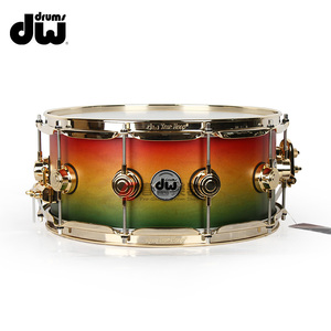 dw collectors收藏家zak starkey red yellow green 14x6 小军鼓